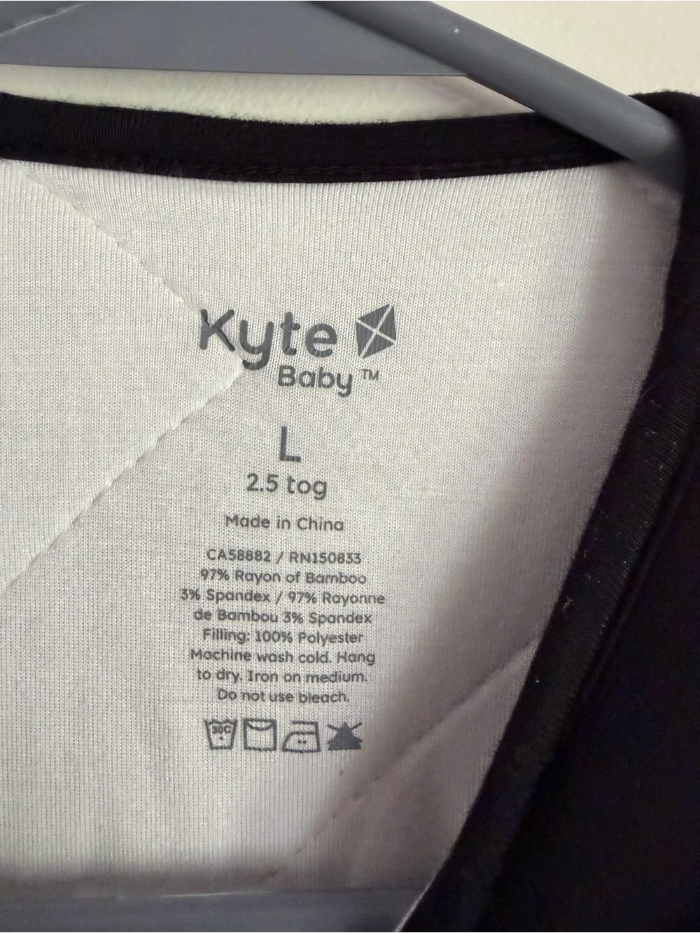 Kyte Baby Walker Sleeveless Zip Sleep Sack bag 2.5 tog